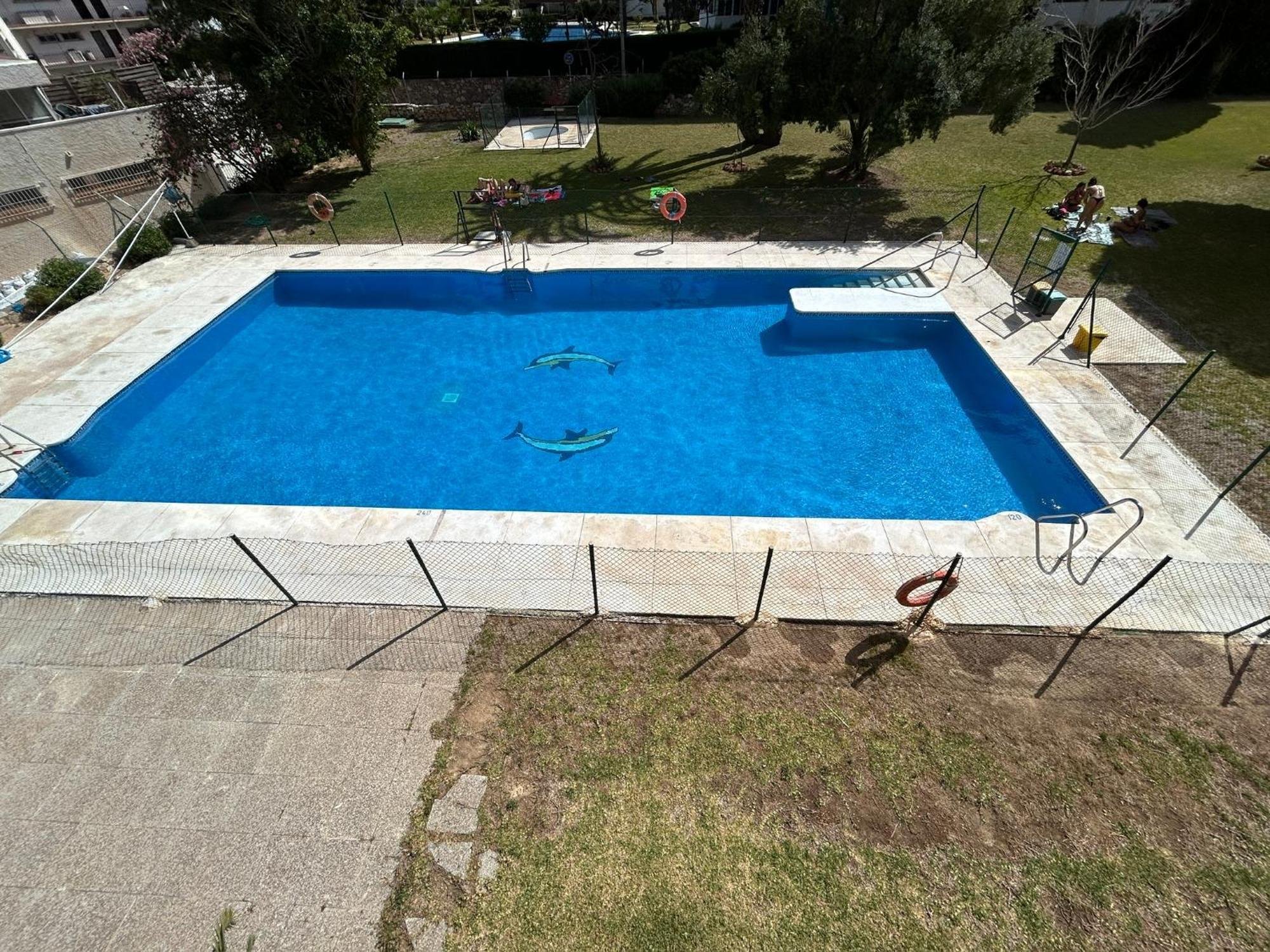 Piscina Terrazza Seaview Daire Benalmádena Dış mekan fotoğraf